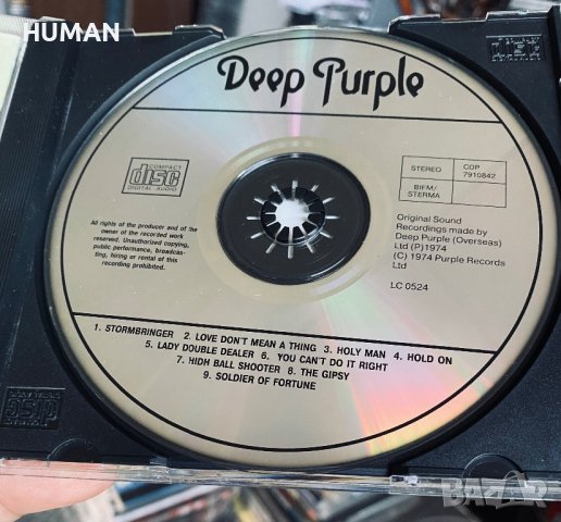 DEEP PURPLE , снимка 3 - CD дискове - 42756372