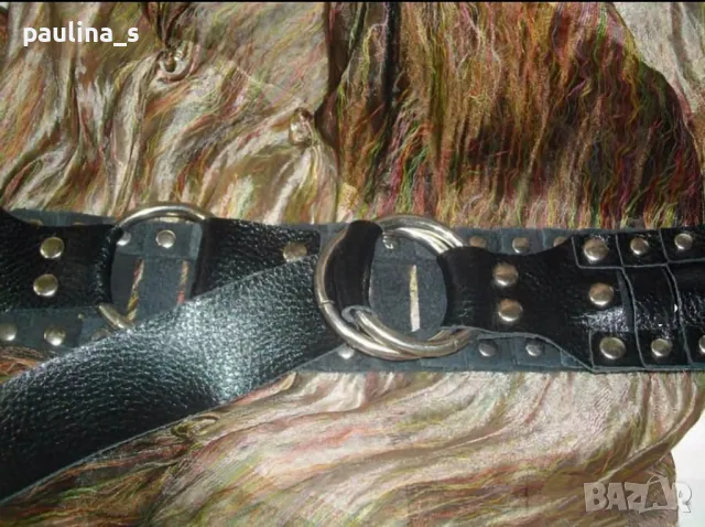 Два броя / Винтидж / Естествена кожа / Марков колан "WE" genuine leather / естествена кожа , снимка 8 - Колани - 14722265
