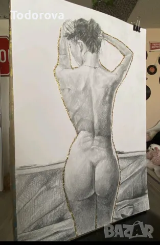 Продавам 2 картини на млада художничка с различни цени, снимка 1