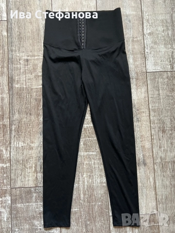 Нов оформящ черен клин висока талия тип корсет в кръста широк колан , снимка 2 - Клинове - 49813729