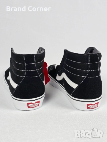 Нови Vans Sk8-Hi Black/White - номер 42.5 и 44 , снимка 3 - Кецове - 54342495