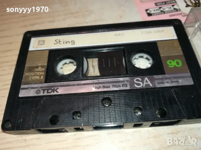 ®TDK SA90 HIGH POSITION TAPE ВНОС SWISS-STING/JOHN MILES 2111241213