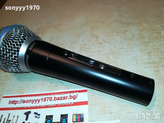 SHURE SM58 BLUE LINE 2806221257, снимка 12 - Микрофони - 37224260