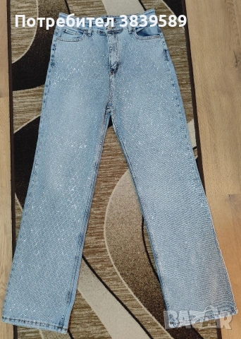 Дамски бляскави дънки