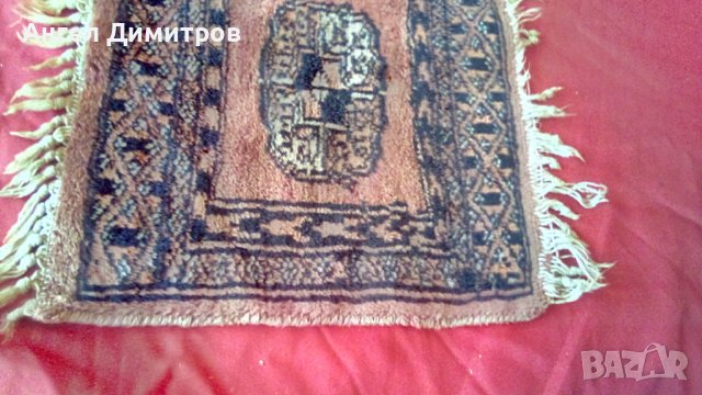 Старо персийско дебело вълнено чердже, снимка 8 - Антикварни и старинни предмети - 37057372