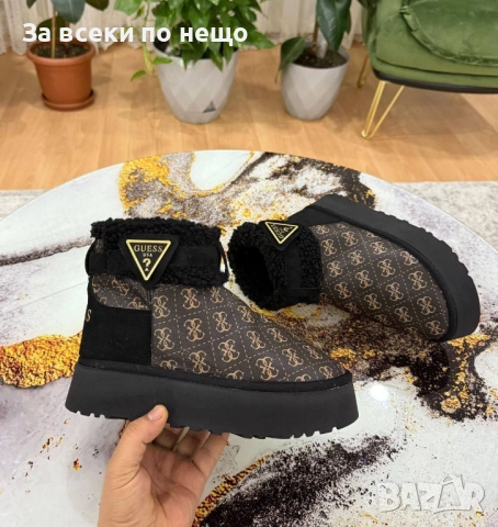 Guess Дамски Меки Топли Зимни Боти Гес - Налични Различни Цветове Код E1131, снимка 5 - Дамски боти - 52658331