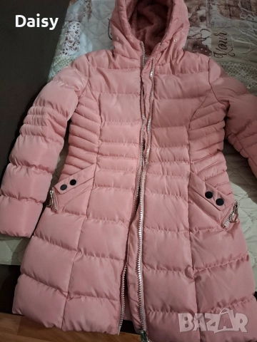 Детско зимно яке розово, снимка 4 - Детски якета и елеци - 52794337