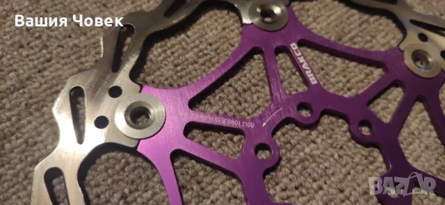 спирачни дискове за колело 180 мм., снимка 4 - Части за велосипеди - 50317677