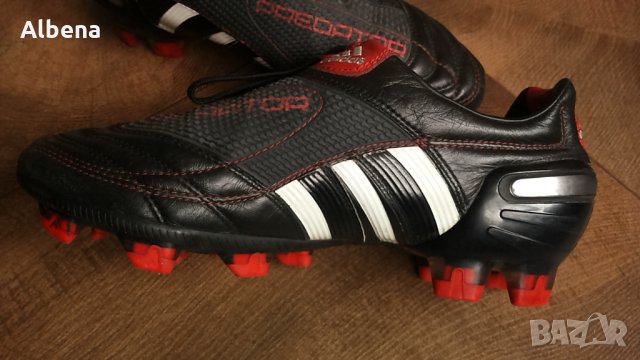 ADIDAS PREDATOR размер EUR 40 2/3 / UK 7 бутонки естествена кожа 32-11-S, снимка 4 - Спортни обувки - 34540633