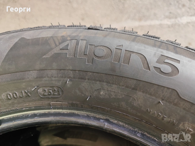 4бр.зимни гуми 215/65/17 Michelin, снимка 5 - Гуми и джанти - 53932316