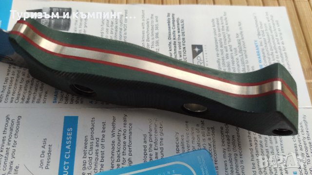 Нож Benchmade 162 Bushcrafter / високо качество /, снимка 12 - Ножове - 42656002