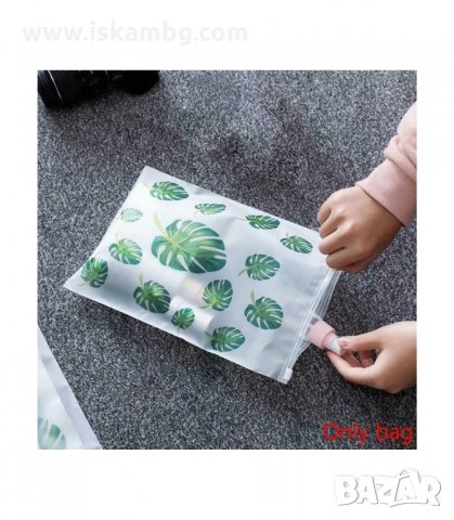 5 БРОЯ ПЛИКОВЕ С ЦИП В РАЗЛИЧНИ РАЗМЕРИ ЗА СЪХРАНЕНИЕ НА ДРЕХИ И КОЗМЕТИКА - код 2530, снимка 9 - Други стоки за дома - 33937060