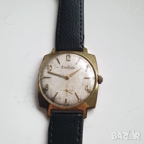 Швейцарски часовник Omikron, снимка 7 - Антикварни и старинни предмети - 52678392