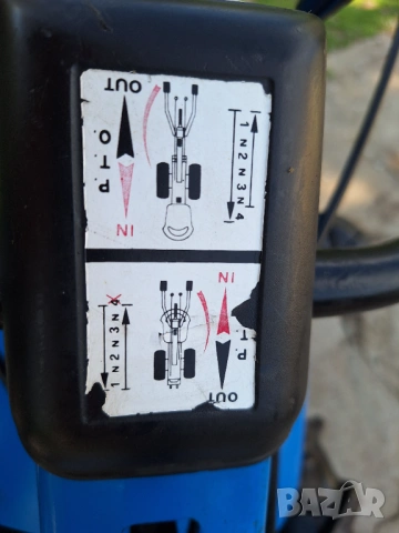  Палцова косачка BCS 737 10к.с.АСМЕ OHV двуколка с реверс 8 скорости, снимка 13 - Градинска техника - 54238596