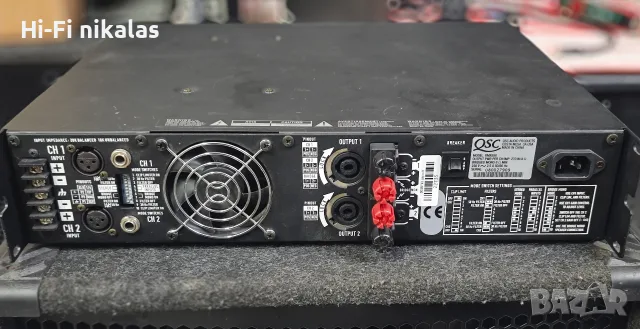крайно стъпало усилвател QSC RMX 850, снимка 4 - Ресийвъри, усилватели, смесителни пултове - 56004436