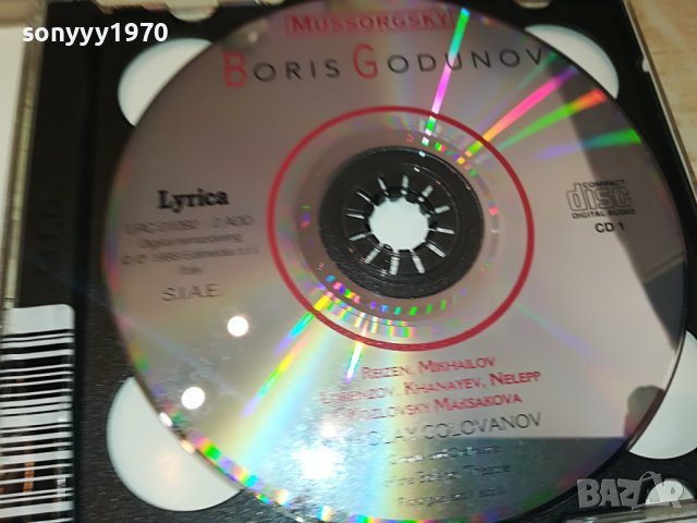 BORIS GODUNOV ORIGINAL X2CD ITALY 2803231700, снимка 12 - CD дискове - 40169312