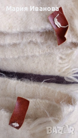 Автентично Родопско одеяло 100% Вълна, Ръчно тъкано (отлично състояние), снимка 17 - Олекотени завивки и одеяла - 53938240