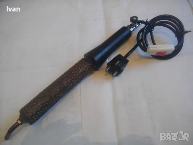 Българска ЕЛЕКТРИЧЕСКА ЛЕПАЧКА ЗА ПЛАСТМАСА С ТОПЪЛ ВЪЗДУХ от компресор Заваръчен апарат пластмаси, снимка 2 - Компресори - 47662167