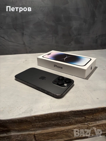 Перфектен Iphone 14 Pro Black 128 GB, снимка 2 - Apple iPhone - 54084891