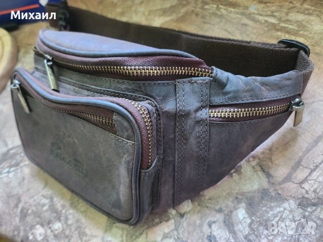 мъжка кожена чанта , снимка 3 - Чанти - 54317717