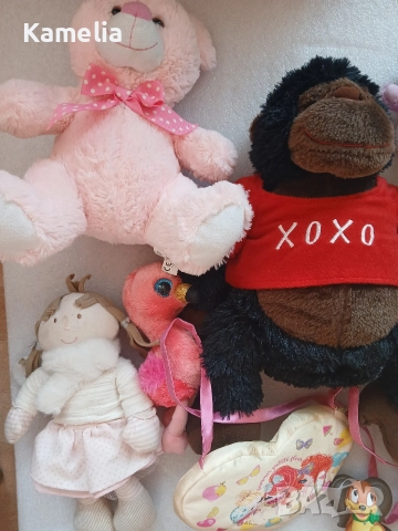 Лот: плюшени играчки за момиче , снимка 4 - Плюшени играчки - 51472143