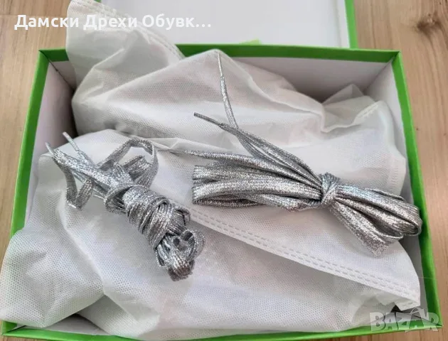 Дамски бели маратонки по модел на Balenciaga, снимка 6 - Маратонки - 55144653