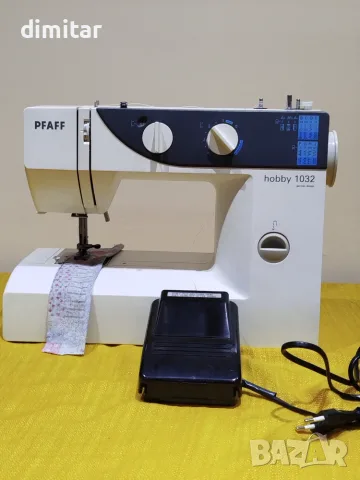 Шевна машина PFAFF  hobby 1032 - 80 W, снимка 10 - Шевни машини - 55829126