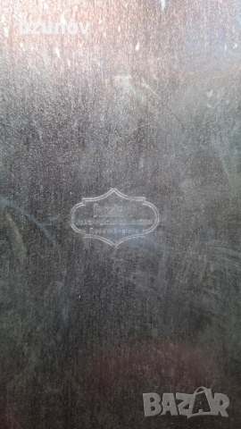 посребрен поднос, снимка 2 - Антикварни и старинни предмети - 52353754