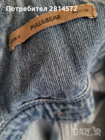 Дамски дънков гащеризон на марката Pull Bear, снимка 4 - Гащеризони - 56017411