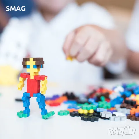 Plus Plus Конструктор в туба (520 части) 1 метър S_1233799, снимка 10 - Рисуване и оцветяване - 49262065