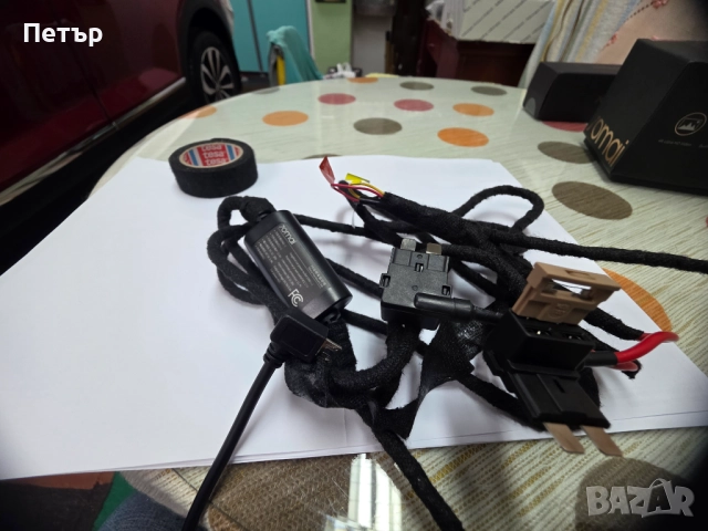 Захранващ модул 70mai с три проводника – Hardwire Kit, снимка 3 - Аксесоари и консумативи - 51785393