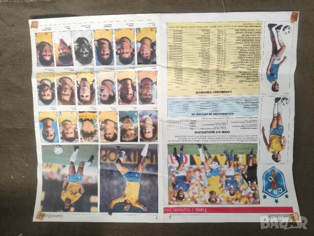 продавам Плакат футбол Бразилия 1986 Guerin Sportivo, снимка 3 - Колекции - 42221543