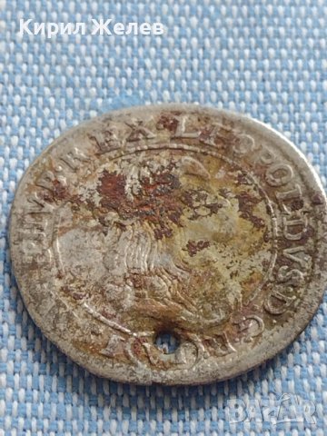 Сребърна монета 6 кройцера 1673г. Леополд първи Кремниц Унгария 13673, снимка 5 - Нумизматика и бонистика - 42890726