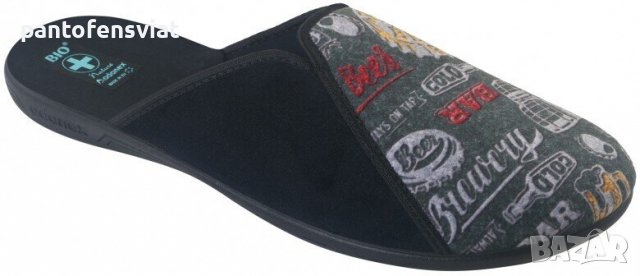 Мъжки чехли ADANEX сив принт 40/46, снимка 1