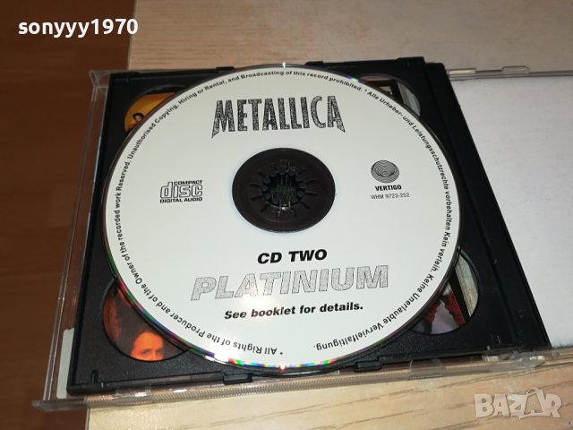 METALLICA CD-2БРОЯ 0211231227, снимка 8 - CD дискове - 42822652