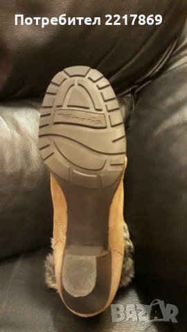   Немски боти "Tamaris "N40 естествена кожа , снимка 5 - Дамски боти - 27531013