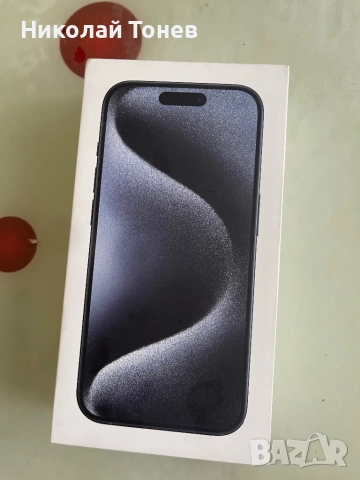 iPhone 15 Pro Blue Titanium 128GB, снимка 8 - Apple iPhone - 52462572