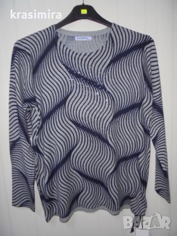 меки блузки в три цвята, снимка 12 - Блузи с дълъг ръкав и пуловери - 38734611