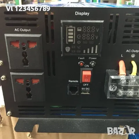 Инвертор пълна синусоида 12V / 1000W, 2000W, 3000W, 4000W, снимка 7 - Други инструменти - 48445076