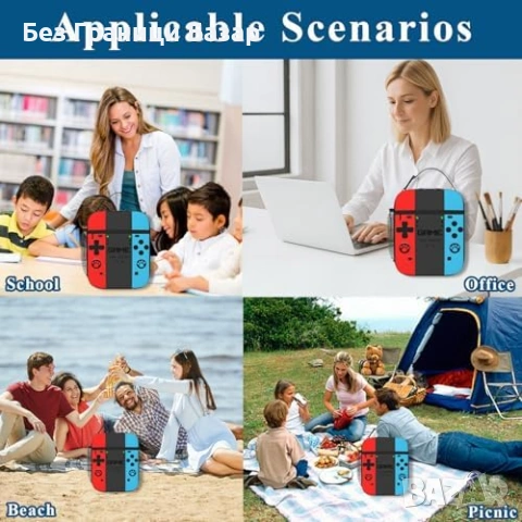 Нова Детска чанта за храна гейминг дизайн за училище и пътуване деца игрова конзола, снимка 6 - Други стоки за дома - 54238836