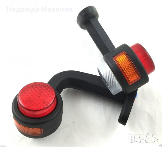 1 брой тройно рогче лед габарит с три светлини 24V