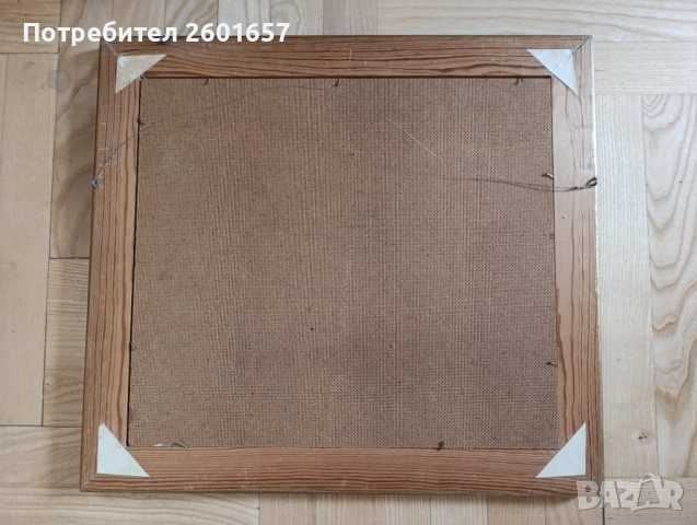 Красива маслена картина, подписана., снимка 7 - Картини - 52977162