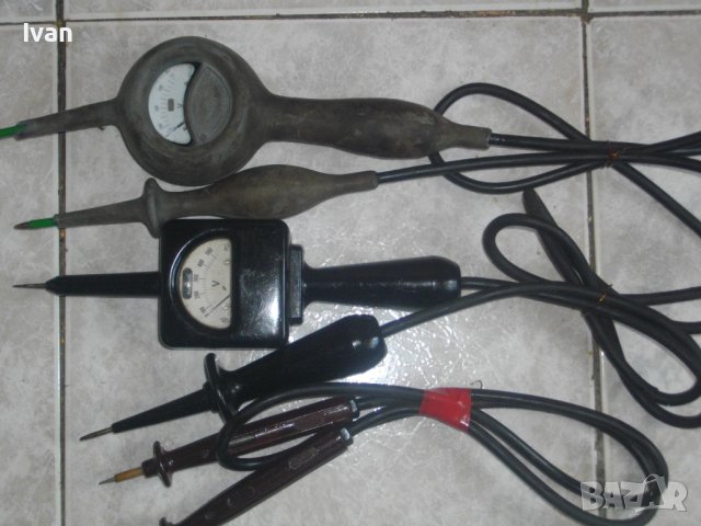 Старо Немско Качество Волтметър /0-750V/-RT 0-750V/VEB 0-500V/Wobla 100-500V/ С Глим Лампа, снимка 2 - Други инструменти - 40651835