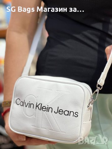 Calvin klein дамска чанта през рамо хит модел код 210, снимка 4 - Чанти - 42872292