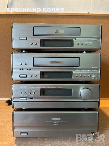 аудио система /дек , cd,предусилвател и стъпало/"Denon  250", снимка 3 - Ресийвъри, усилватели, смесителни пултове - 53258999