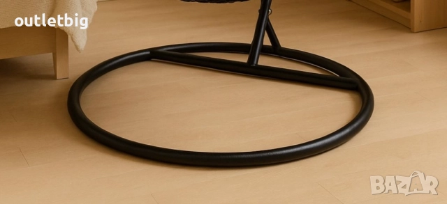 Градинска висяща люлка тип гнездо,яйце–Промоция!, снимка 2 - Градински мебели, декорация  - 52301964