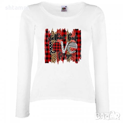 Дамска тениска Nothing But Love For Ya, снимка 3 - Тениски - 35552277