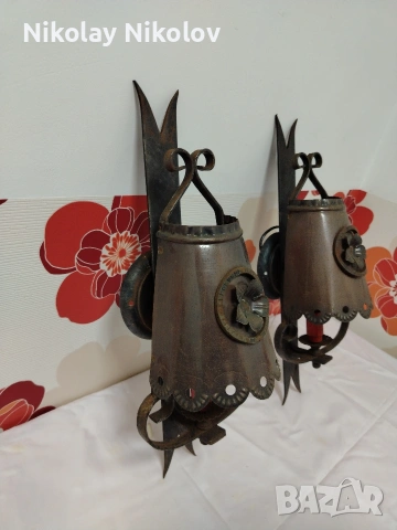 Битови лампи за стена , снимка 8 - Настолни лампи - 53144721