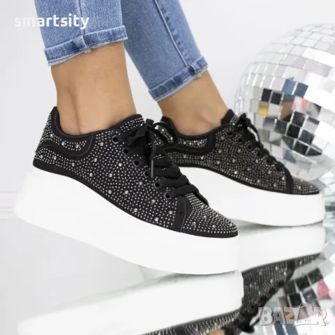 Дамски кецове супер хитов модел с камъчета , снимка 1