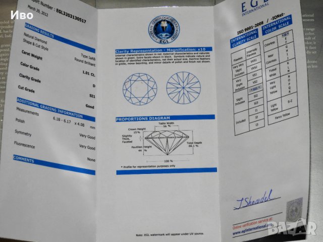  Пръстен с диамант, снимка 4 - Пръстени - 31424983